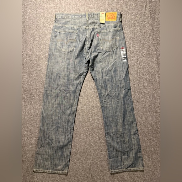 Levis 569 Loose Straight Jeans men’s 36x34 blue cotton baggy relaxed Below Waist - Picture 1 of 13